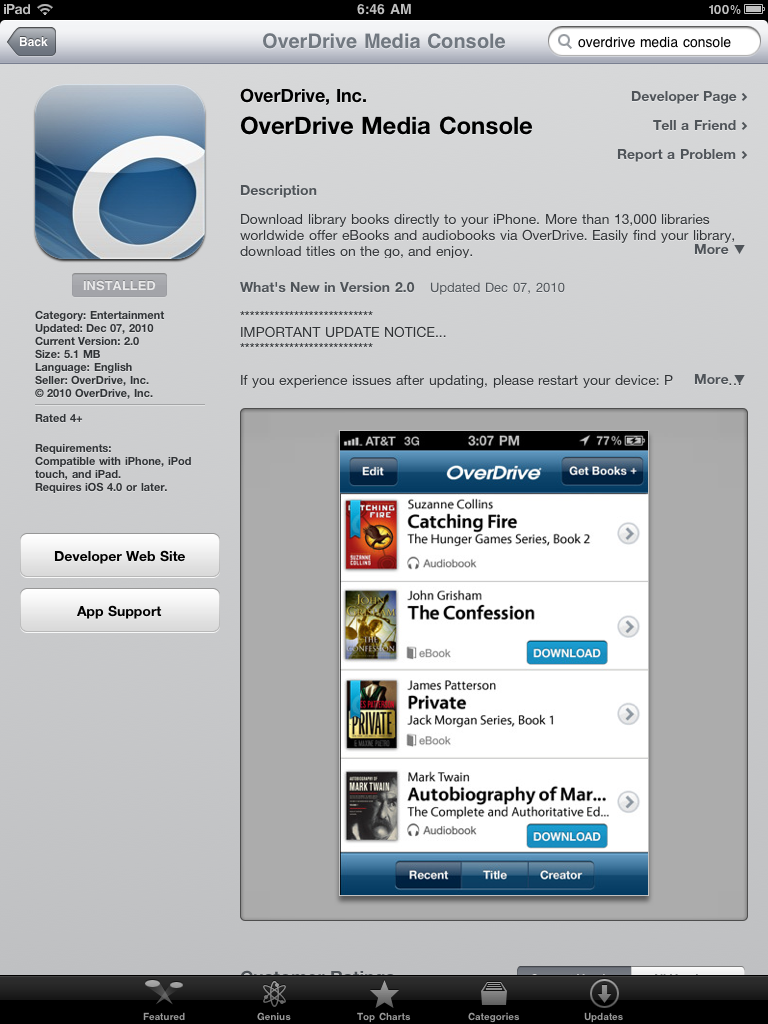 Downloading games · The  app book 