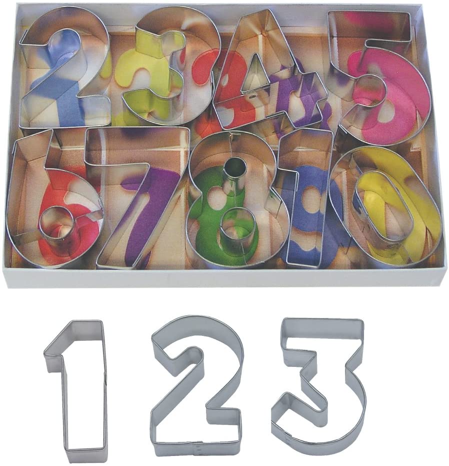 Cookie Cutters - Numbers Set